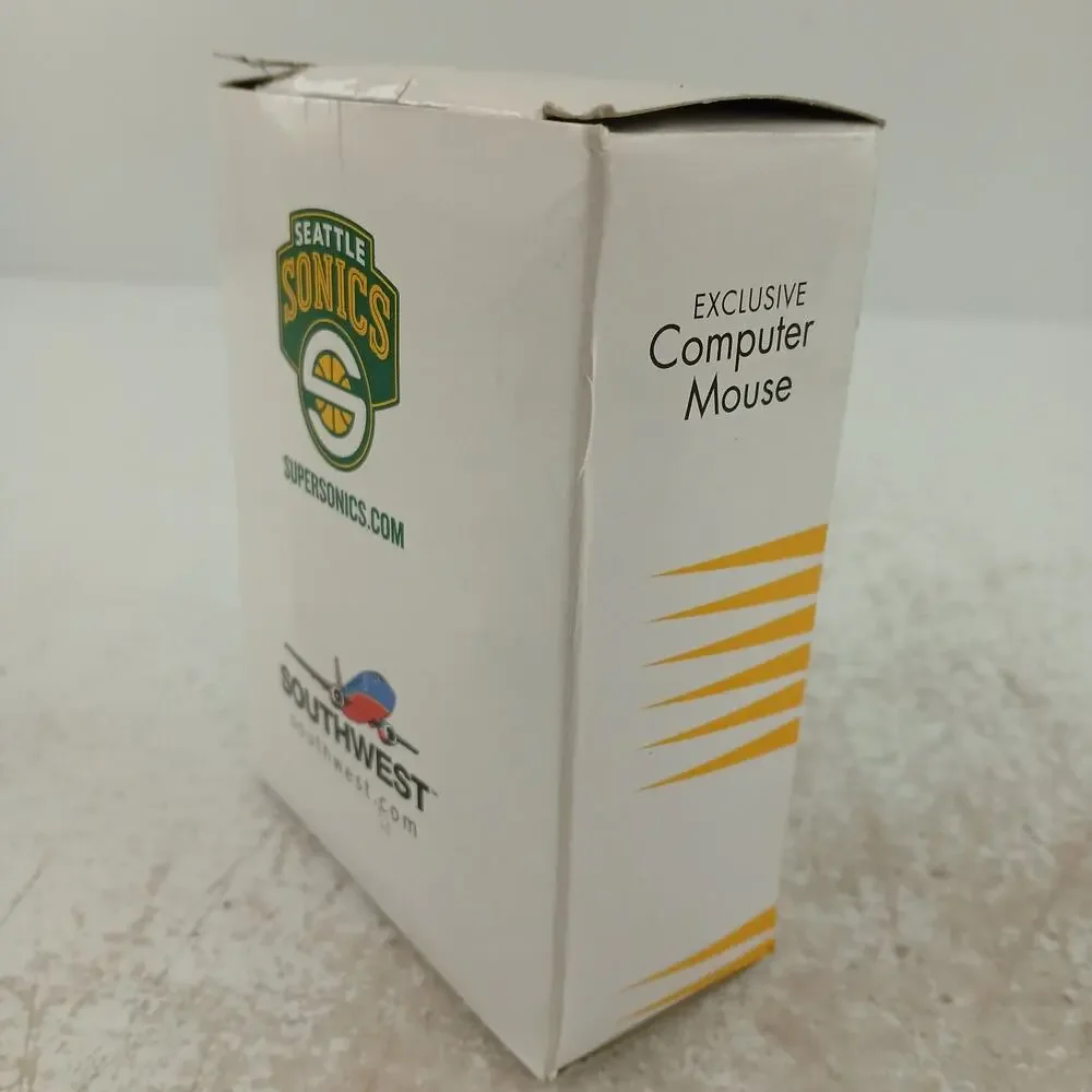 Seattle SuperSonics Southwest Promo Wired Computer Mouse – Vintage NBA Collectib